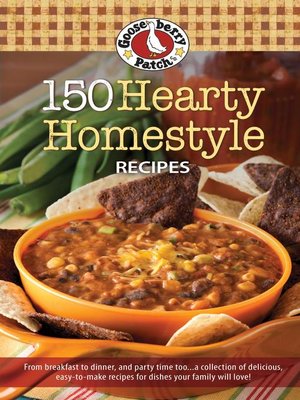cover image of 150 Hearty Homestyle Recipes